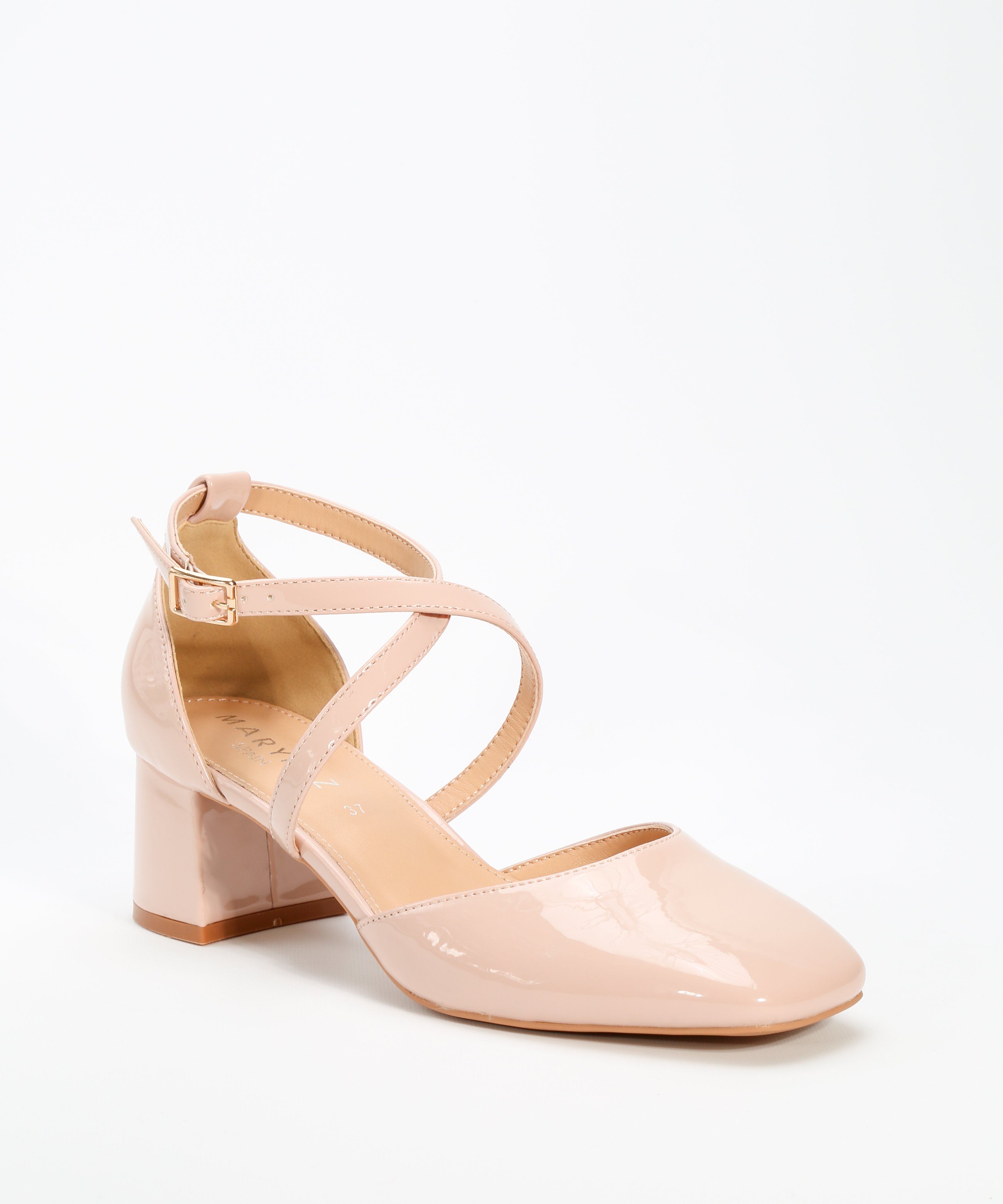 Zapatos tacón tiras cruzadas image number null